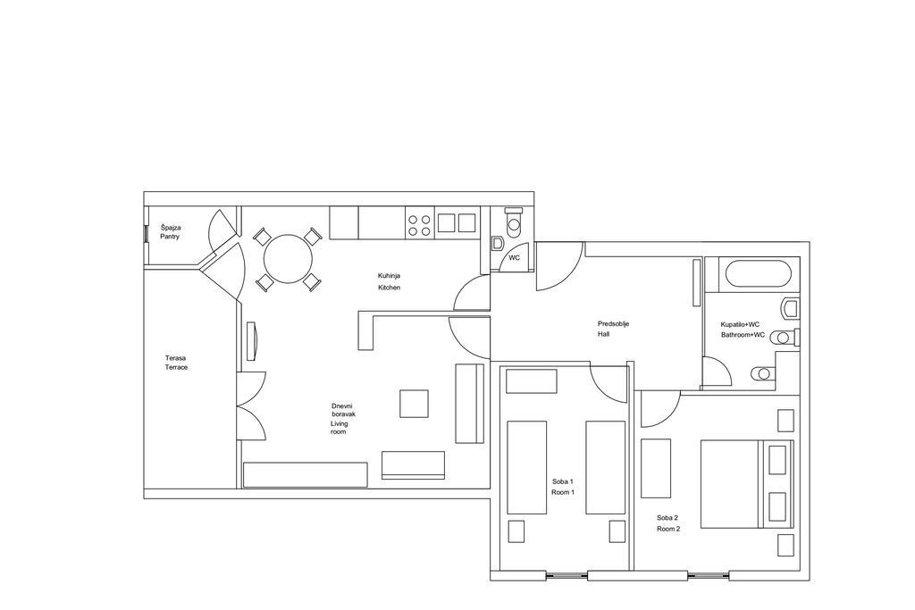 Apartment Irene Pula Bagian luar foto